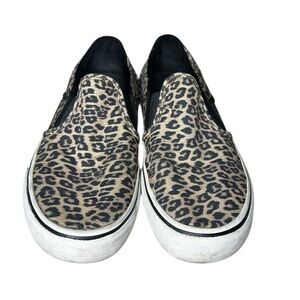Vans Animal Print Slip-On Sneakers